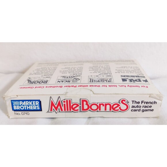 Mille Bornes The French Auto Race Card Game 1982 Complete Vintage Made in France - Picture 4 of 6